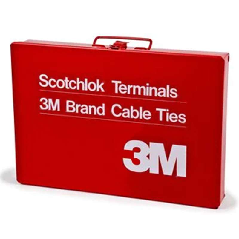 3M™ Scotchlok™ Steel Empty Terminal Box, Red, made of steel for durability, 6/Case